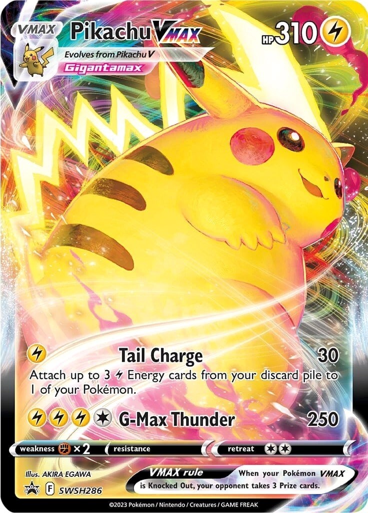 Pikachu VMAX (SWSH286 — Oversized)
