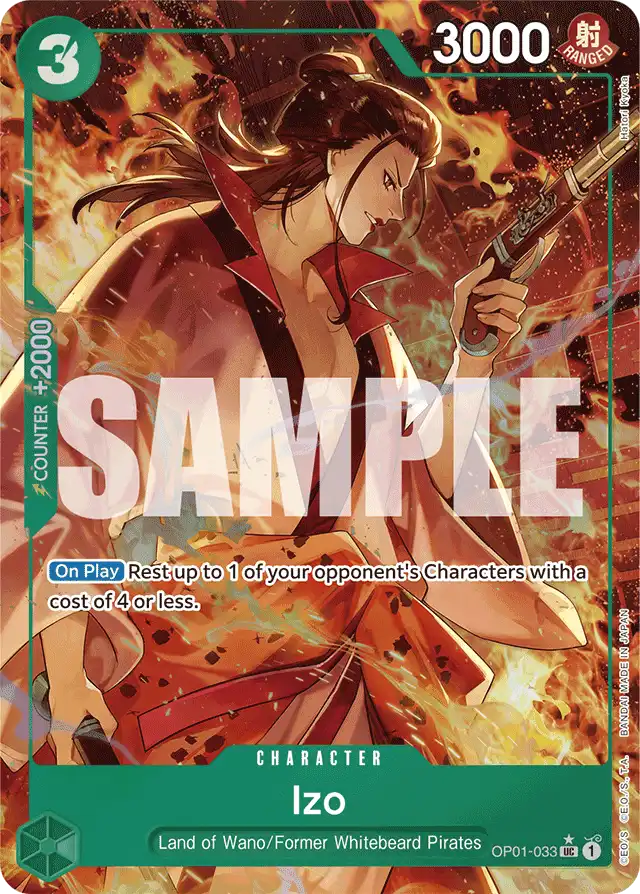 Izo (OP01-033 — Alternate Art)
