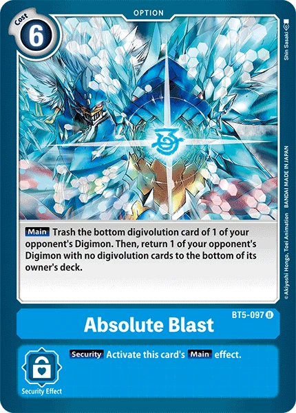 Absolute Blast (BT5-097 U)
