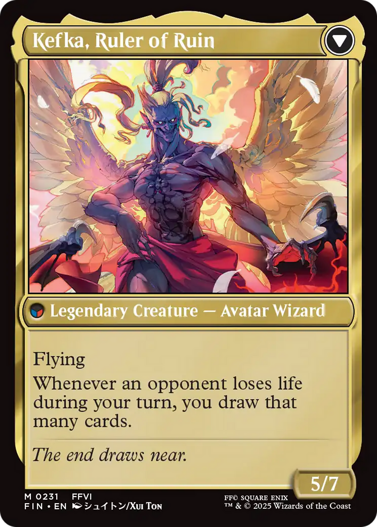 Kefka, Court Mage // Kefka, Ruler of Ruin (0231) - Image 2