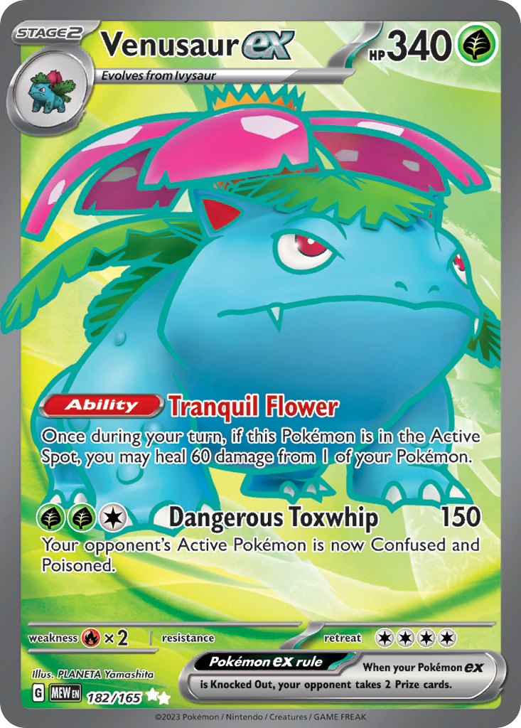 Venusaur ex (182/165)