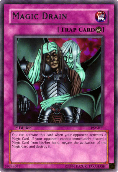 negate magic cards yugioh Magic Drain (PSV-071)