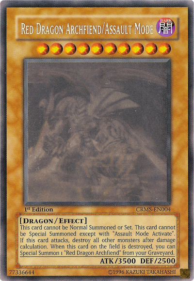 Red Dragon Archfiend/Assault Mode (Ghost Rare)