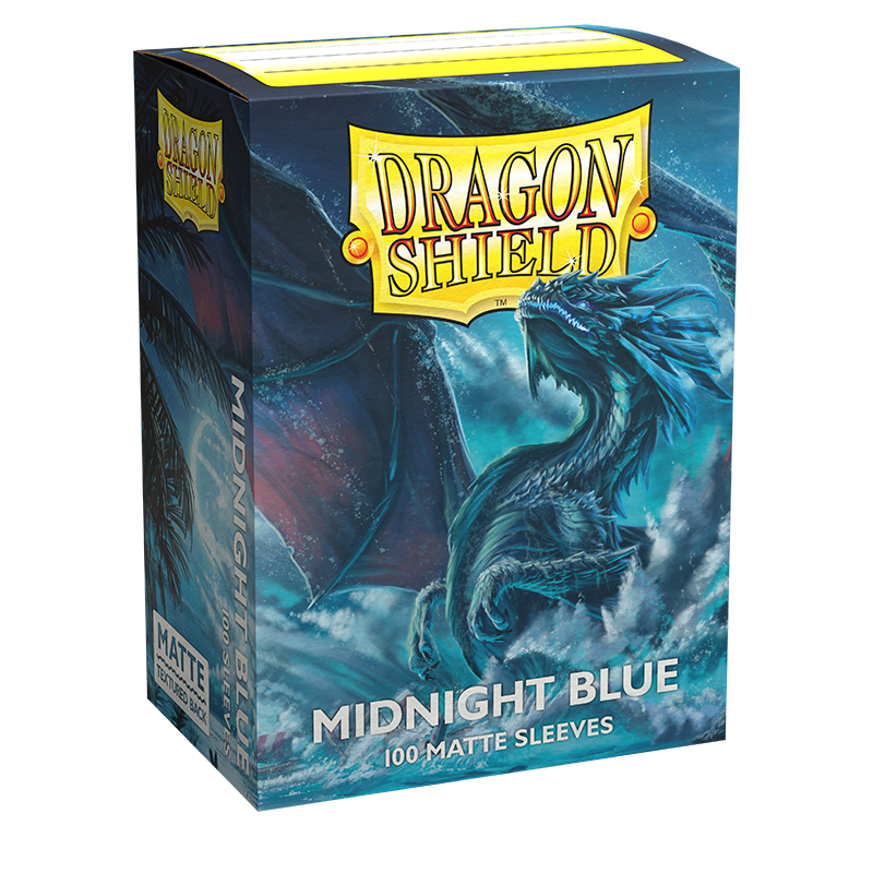 Dragon Shield: Standard 100ct Sleeves - Midnight Blue (Dual Matte) - Image 6