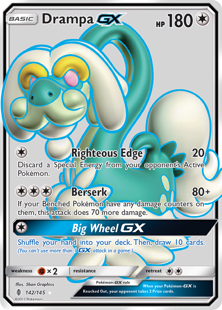 Drampa GX (142/145 — Full Art)