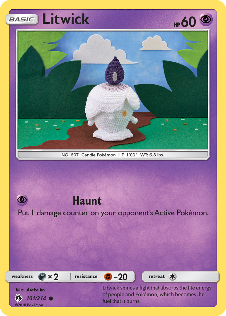 pokemon litwick card Japanese 015/086 sv11B C TCG Illustration Rare Retreat cost Litwick | Rebel Clash |