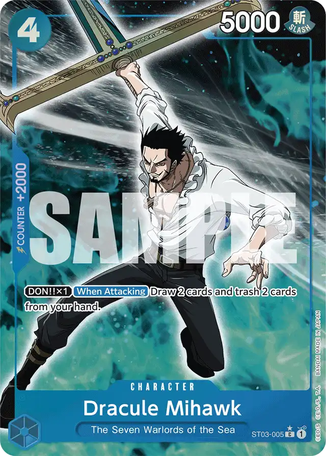 Dracule Mihawk (ST03-005 — Full Art)