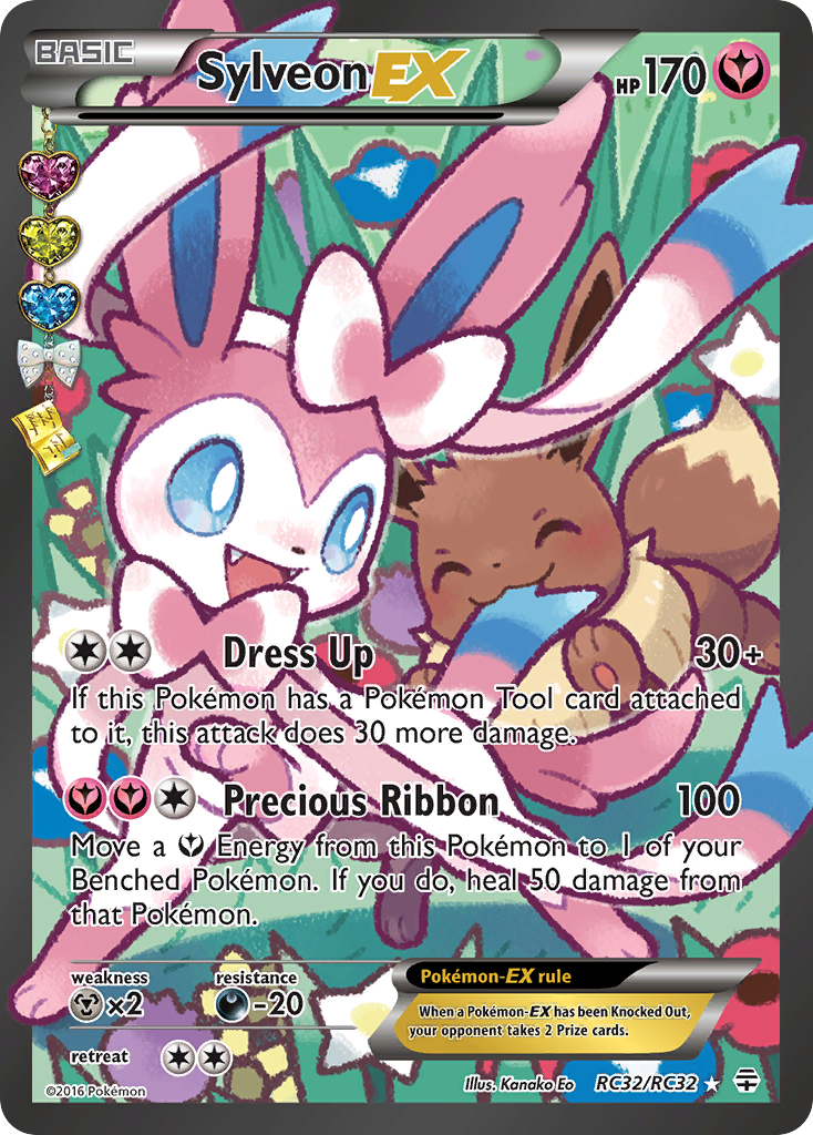 Sylveon EX (RC32/RC32 — Full Art)