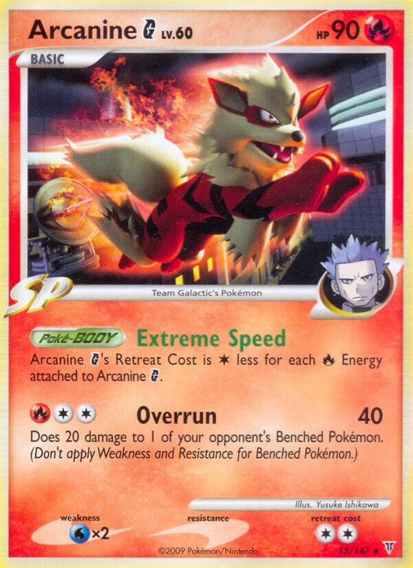 Arcanine G - 15/147