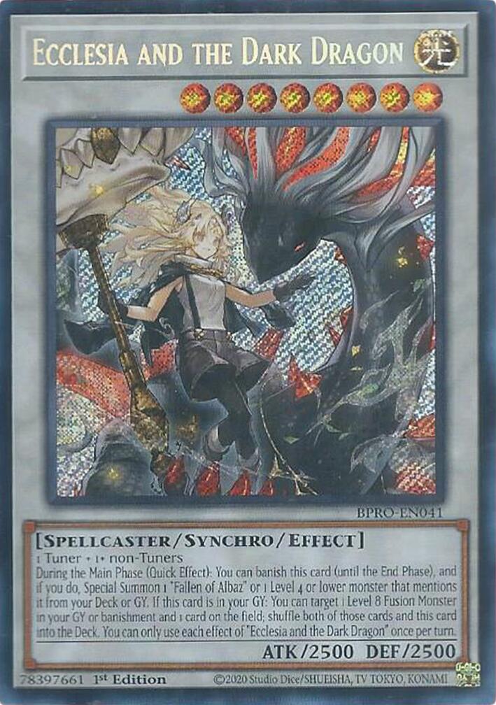 Ecclesia and the Dark Dragon (BPRO-EN041) | Evolution Games