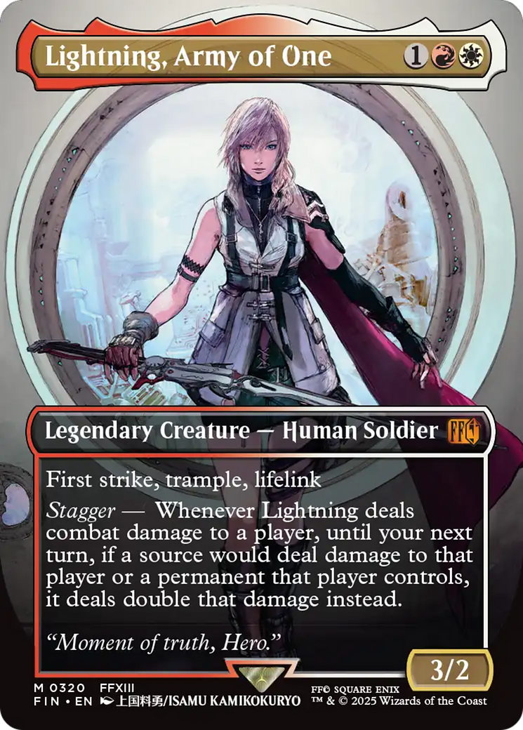 Lightning, Army of One (0320)