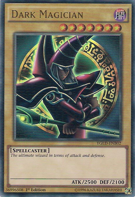 Dark Magician (YGLD-ENB02 - B) | Animal House Cards