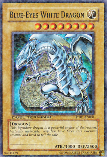 Blue-Eyes White Dragon (DT01-EN001)