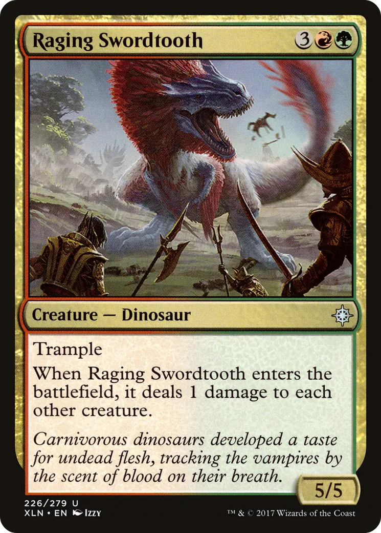 Raging Swordtooth (226/279)