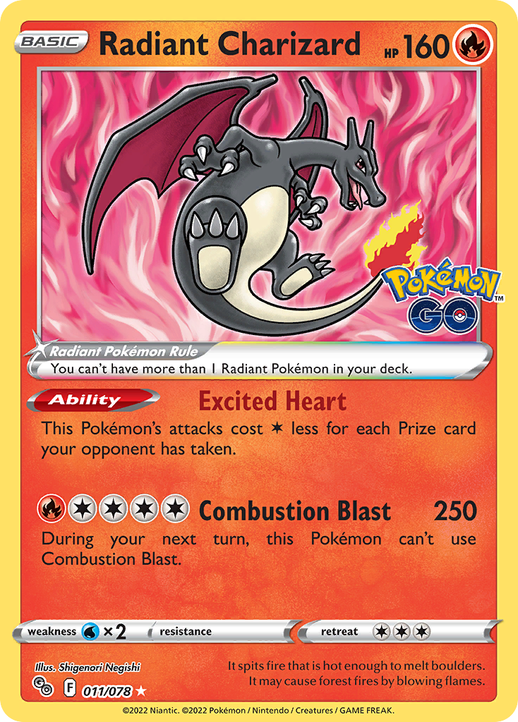 Radiant Charizard (011/078)