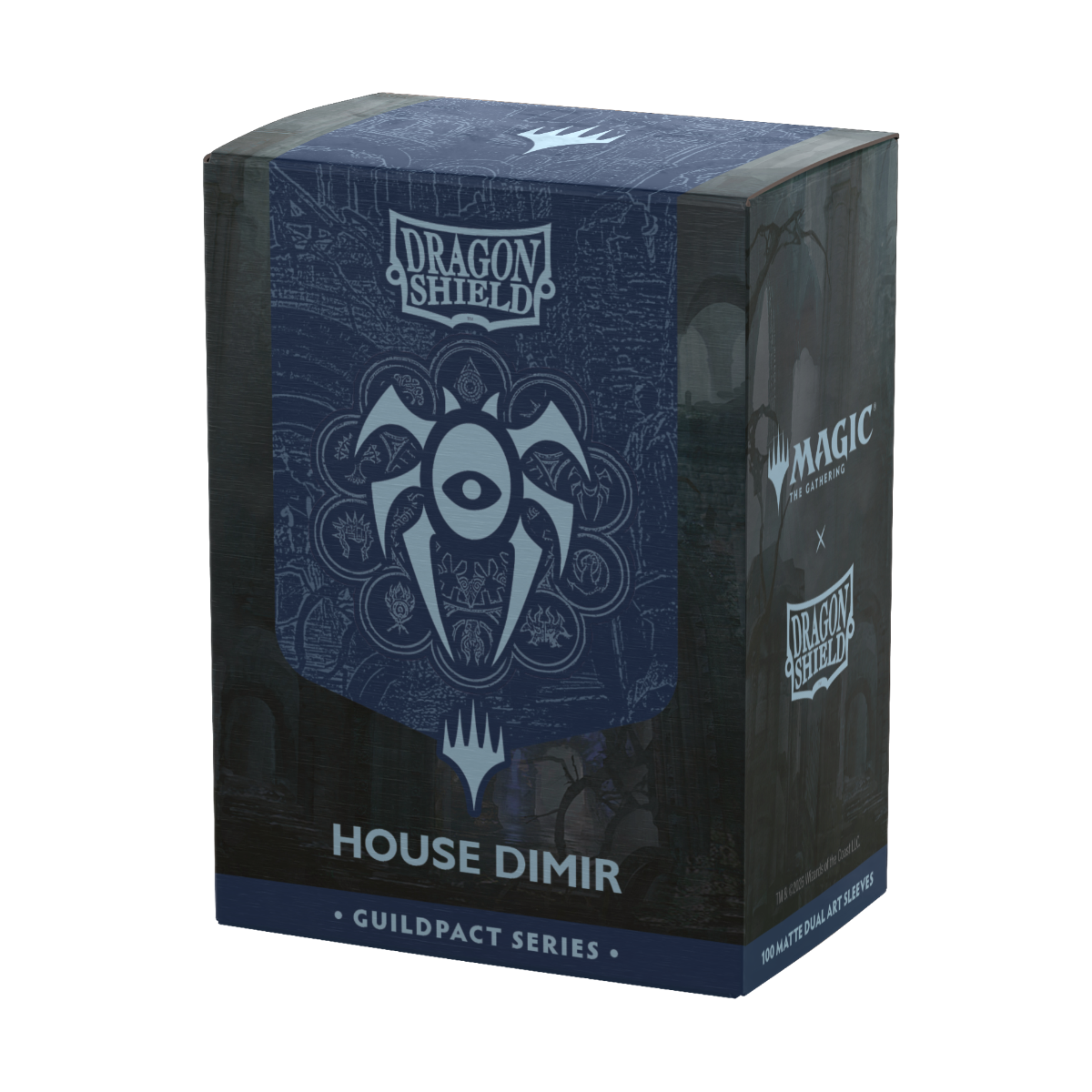 Dragon Shield: Standard 100ct Art Series - Guildpact Series (House Dimir) - Image 1