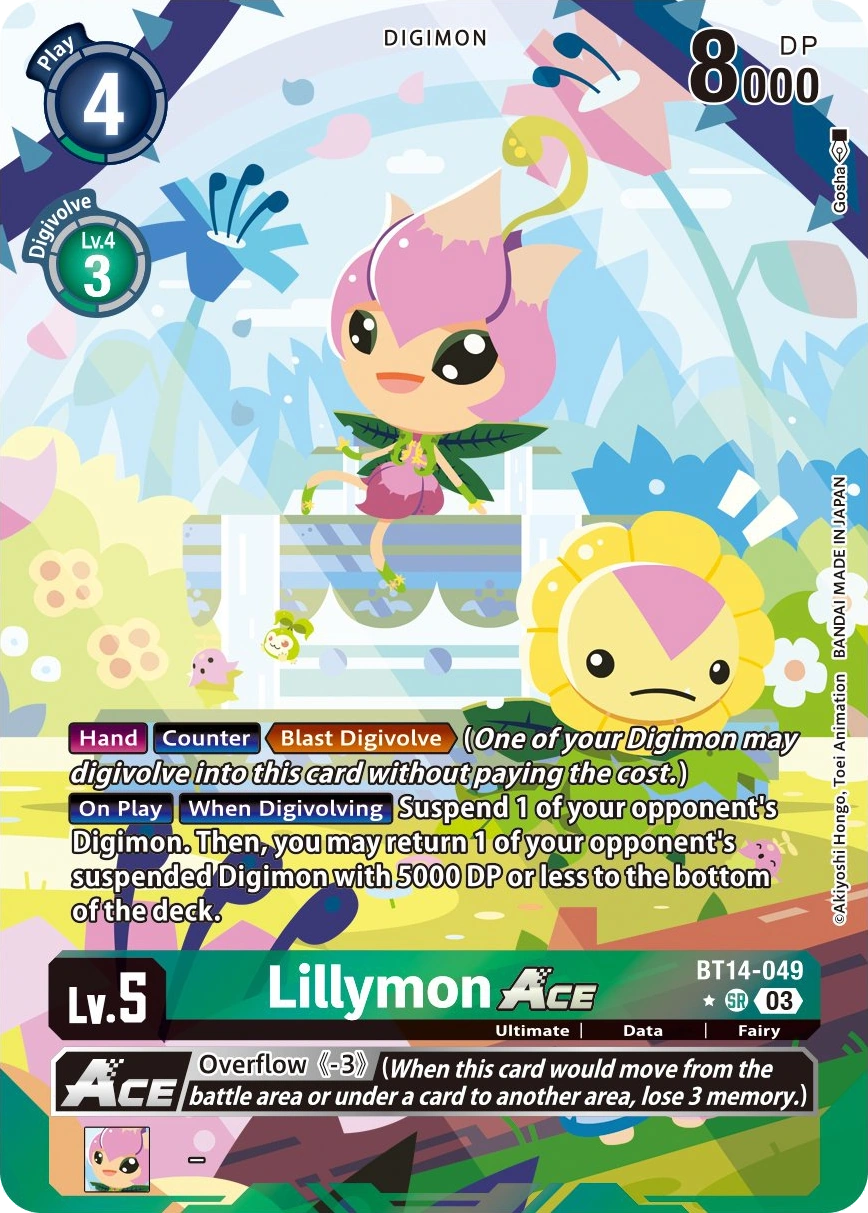 Lillymon ACE (BT14-049) | Kobold's Keep