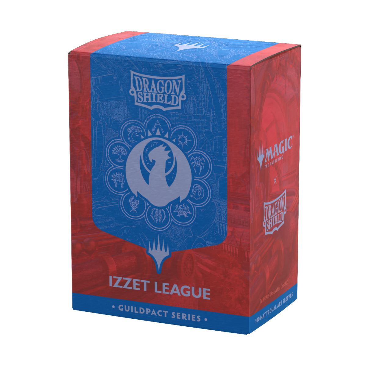 Dragon Shield: Standard 100ct Art Series - Guildpact Series (Izzet League) - Image 1