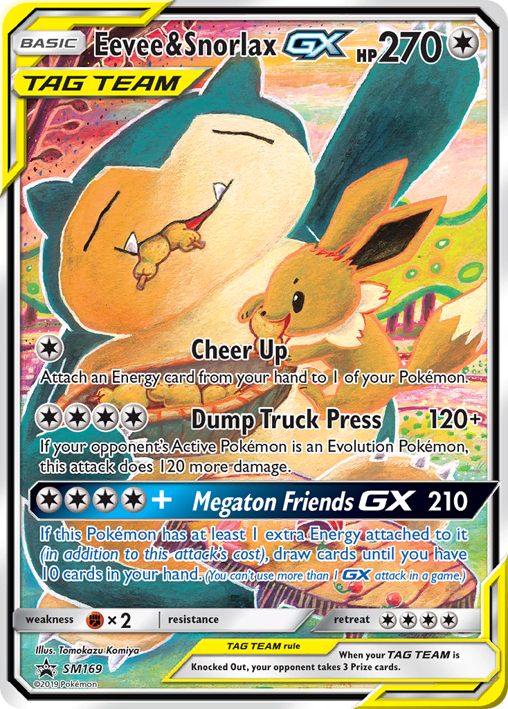 Eevee & Snorlax GX (SM169)