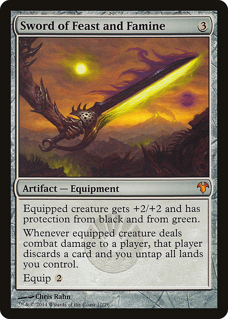 Sword of Feast and Famine (10/26)