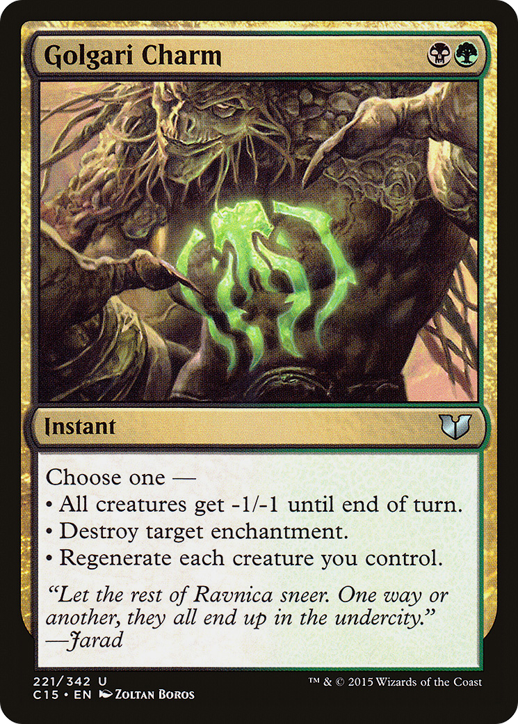 Golgari Charm (221/342)