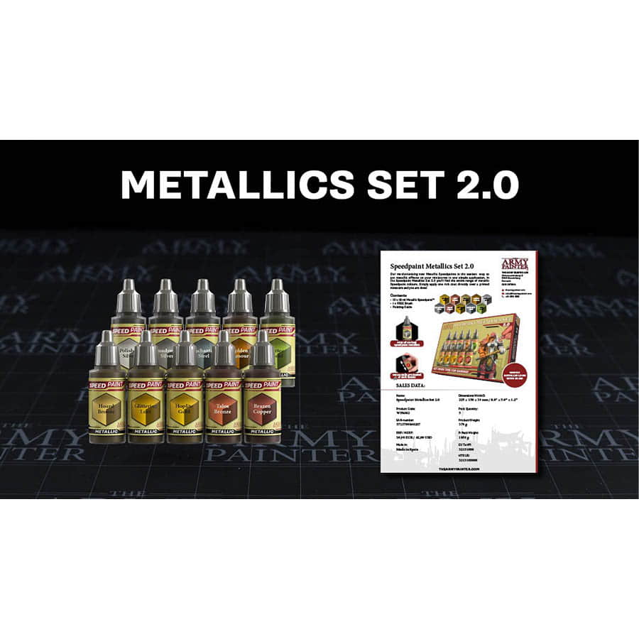 The Army Painter: Speed Paint 2.0 - Metallic Set