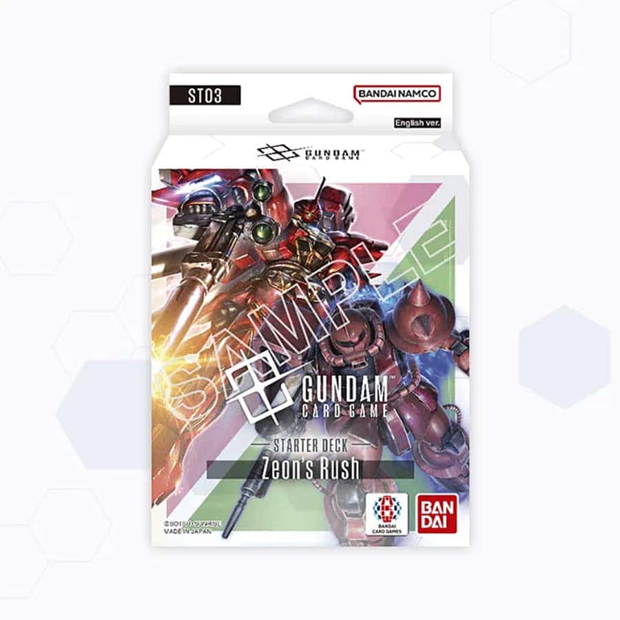 Gundam TCG: Starter Deck - Zeon's Rush (ST-03)