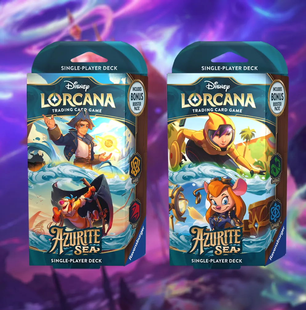 Disney Lorcana: Azurite Sea - Starter Decks