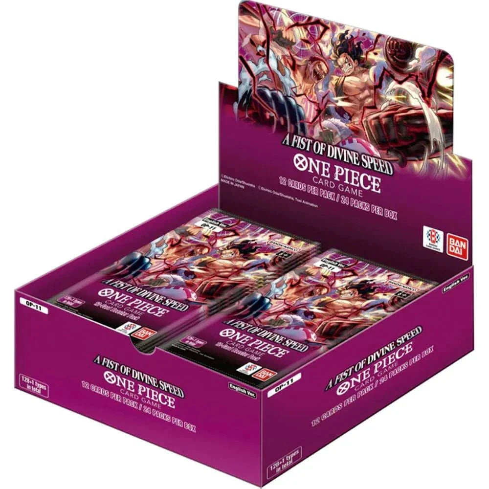 One Piece TCG A Fist of Divine Speed Booster Box [OP-11] | Haiku Gaming