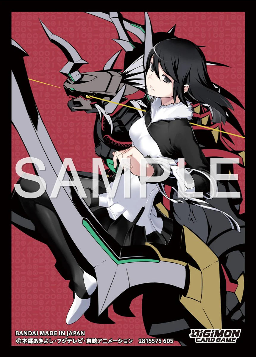 digimon tamers card sleeves Game Official Card Sleeve 2022 Giesmon : Toys & Games Digimon Card Game Official Card