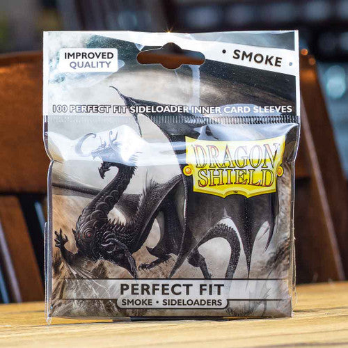 Dragon Shield: Perfect Fit Side Loader Sleeves (100ct) | Kobold's Keep Dragon Shield: Perfect Fit Side Loader Sleeves (100ct) | Kobold's Keep