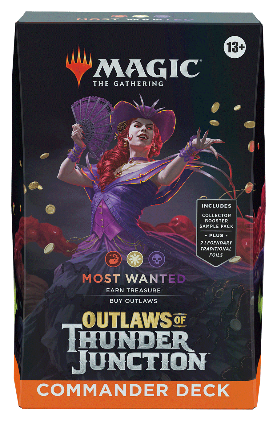 mtg outlaws of thunder junction play booster box Packs stakes heist in the unforgiving frontier of Thunder Junction Magic the Gathering Outlaws of