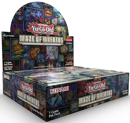 Yu-Gi-Oh: Maze of Muertos- Booster Box | Black Dragon Games