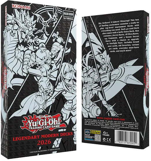 Yu-Gi-Oh: Legendary Modern Decks 2026 | Black Dragon Games